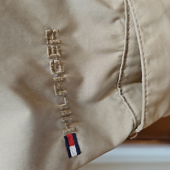 VINTAGE TOMMY HILFIGER COAT JACKET M MEDIUM ZIPPER POCKETS - Picture 7 of 11